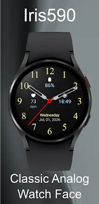 Iris590 Classic Anolog Watch screenshot 5