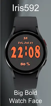 Iris592 Big Bold Digital Watch screenshot 3