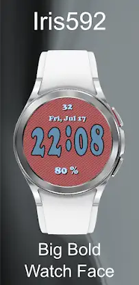 Iris592 Big Bold Digital Watch screenshot 1