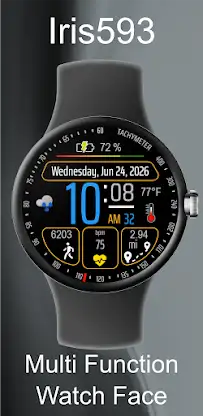 Iris593 Multi-Function Watch screenshot 1