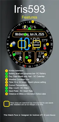Iris593 Multi-Function Watch screenshot 7