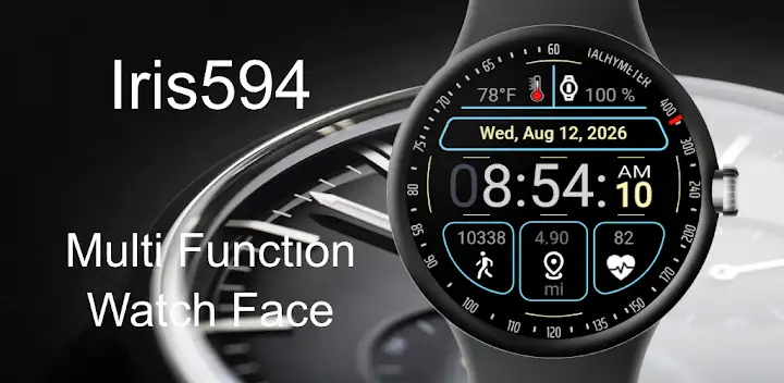 Iris594 Multi Function Watch — Android app banner