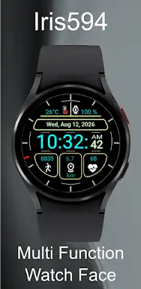 Iris594 Multi Function Watch screenshot 2