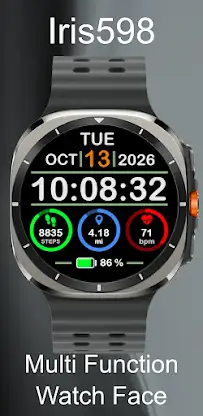 Iris598 Multi Function Watch screenshot 2