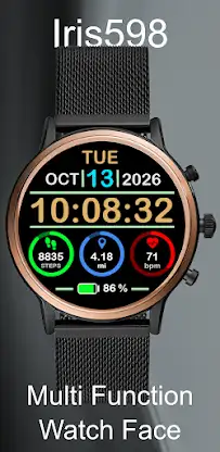 Iris598 Multi Function Watch screenshot 4