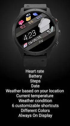 Digital watchface Isometry screenshot 2