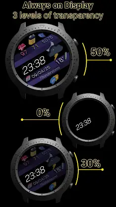 Digital watchface Isometry screenshot 4