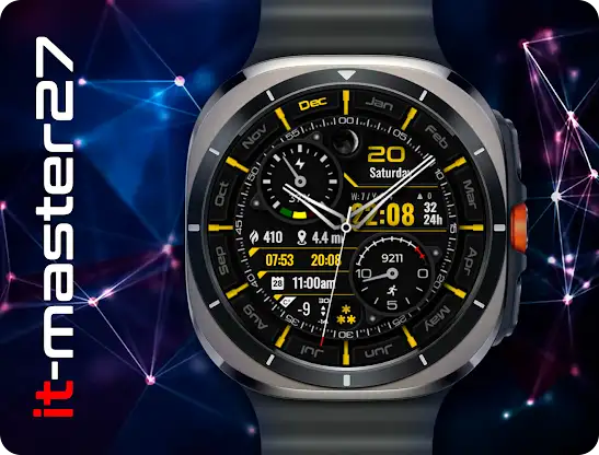 it-M002_Quantum Watch Face screenshot 4