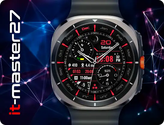 it-M002_Quantum Watch Face screenshot 3