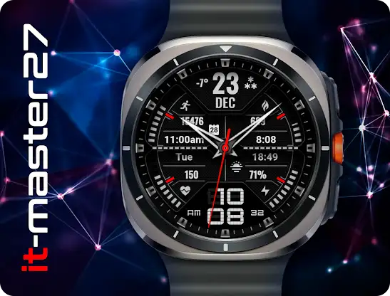 it-M003: Hybrid Watch Face screenshot 1