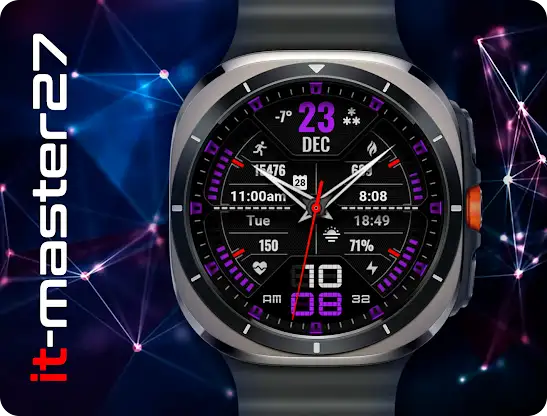 it-M003: Hybrid Watch Face screenshot 7