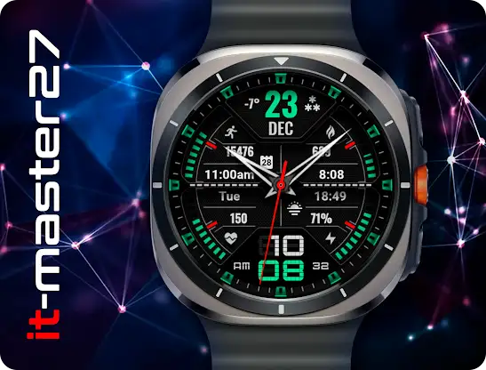 it-M003: Hybrid Watch Face screenshot 5