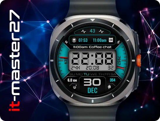 it-M004: Digital Watch Face screenshot 6