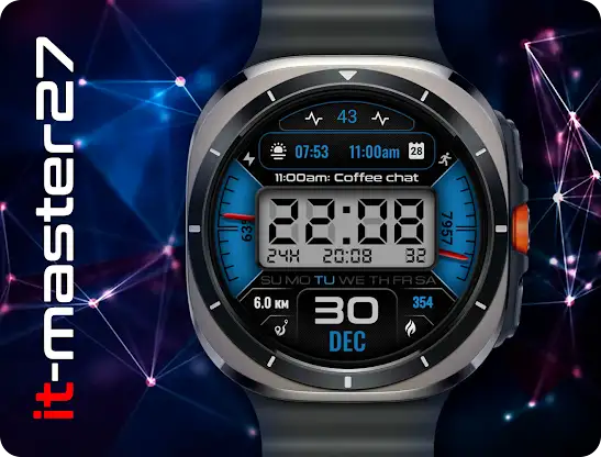 it-M004: Digital Watch Face screenshot 5