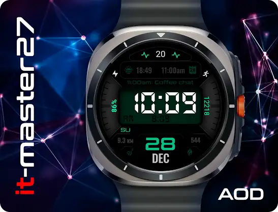 it-M004: Digital Watch Face screenshot 8