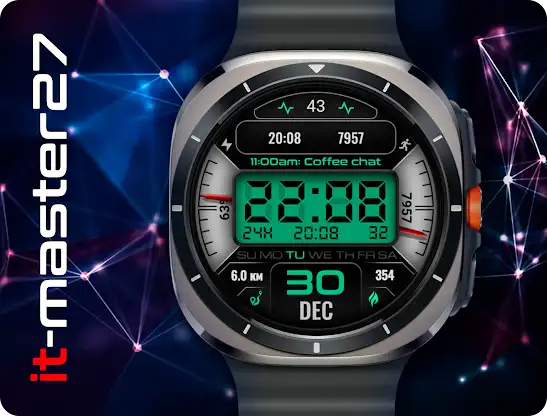 it-M004: Digital Watch Face screenshot 4