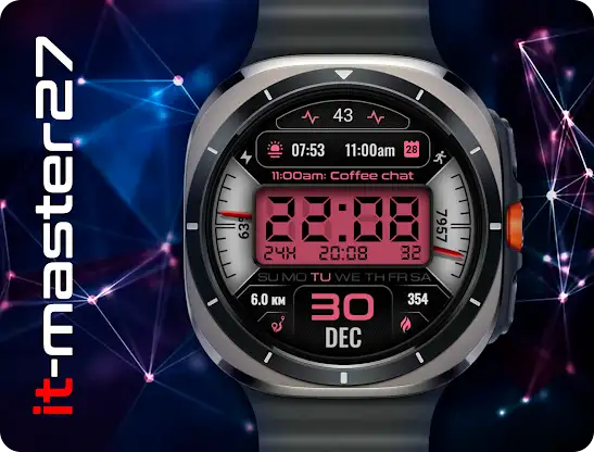 it-M004: Digital Watch Face screenshot 7