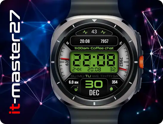 it-M004: Digital Watch Face screenshot 3