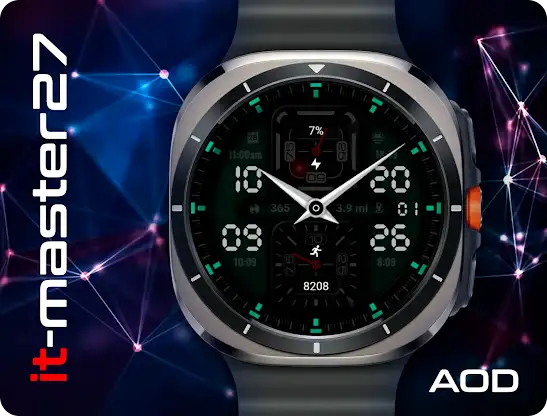 it-M005: Hybrid Watch Face screenshot 8