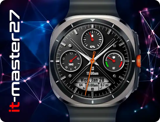it-M006: Classic Watch Face screenshot 1