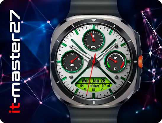 it-M006: Classic Watch Face screenshot 2