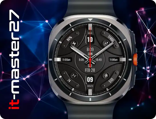 it-M010: Analog Watch Face screenshot 1