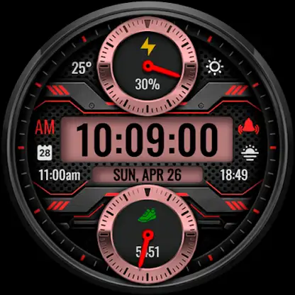 it-M014: Digital Watch Face screenshot 4