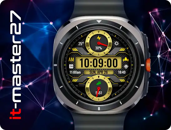 it-M014: Digital Watch Face screenshot 5