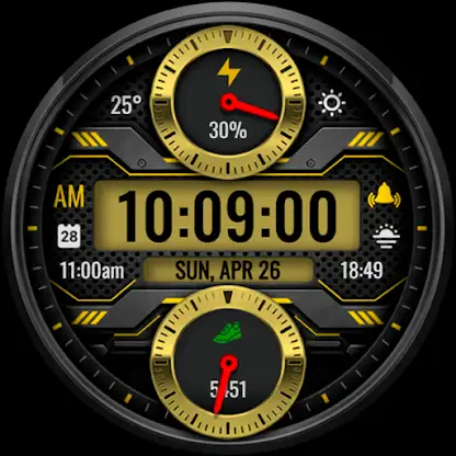 it-M014: Digital Watch Face screenshot 8