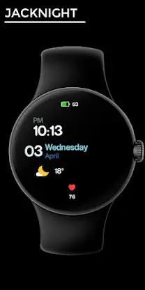 Jacknight - watch face screenshot 1