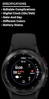 Jacknight - watch face screenshot 4