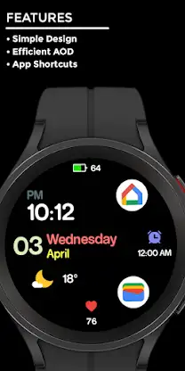 Jacknight - watch face screenshot 2