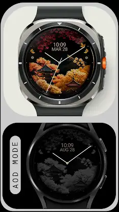 Japan Bloom Watch Face screenshot 5