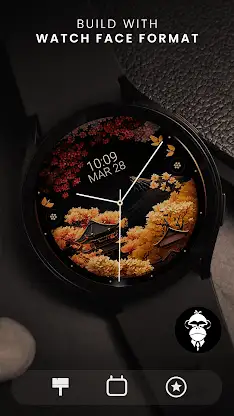 Japan Bloom Watch Face screenshot 1