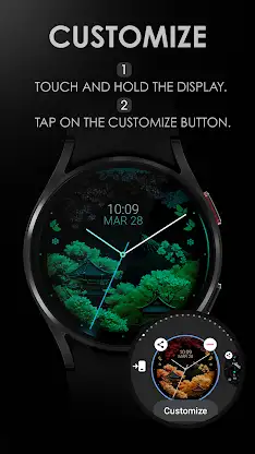 Japan Bloom Watch Face screenshot 7