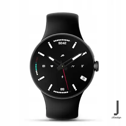 JJ-Analog011 Watch Face screenshot 1