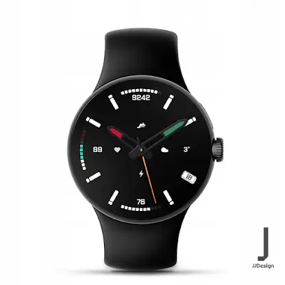 JJ-Analog011 Watch Face screenshot 2
