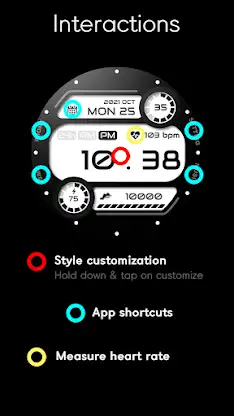 JJ-Digital001 Watch Face screenshot 3