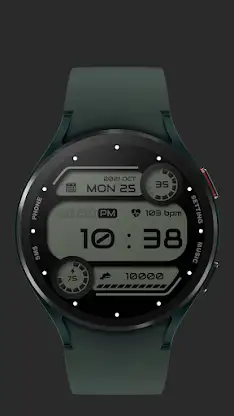 JJ-Digital001 Watch Face screenshot 4