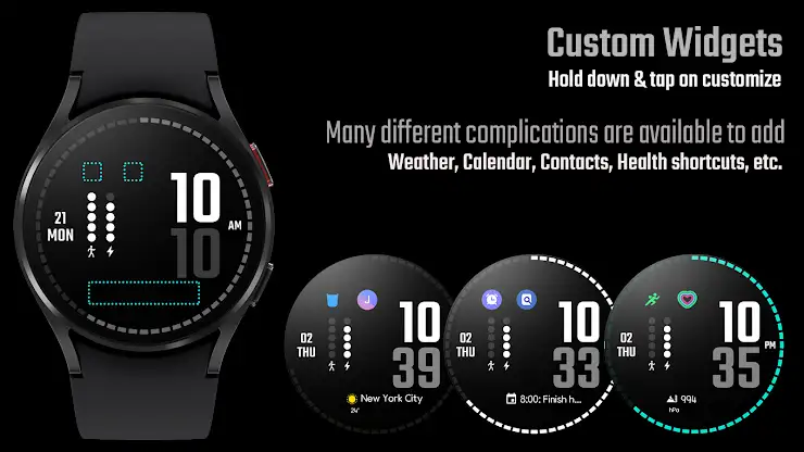 JJ-Digital003 Watch Face screenshot 3