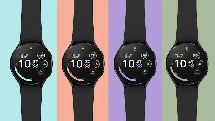[KR]JJ-Digital006 Watch Face screenshot 5