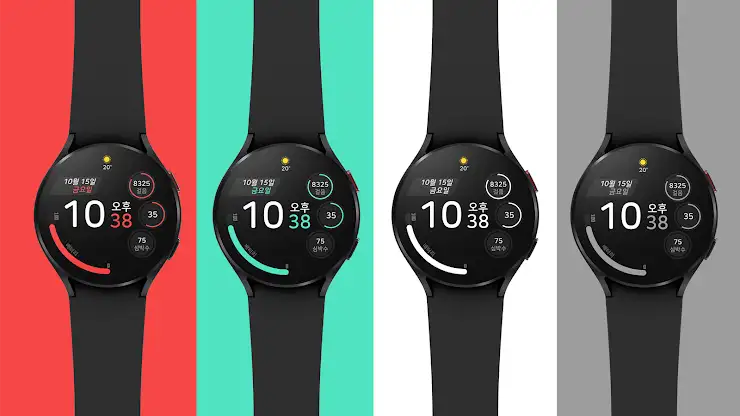 [KR]JJ-Digital006 Watch Face screenshot 4