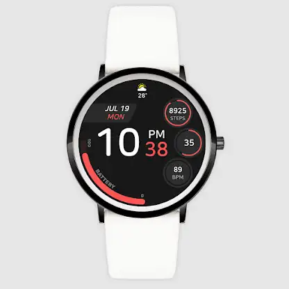 JJ-Digital006M Watch Face screenshot 3