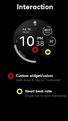JJ-Digital006M Watch Face screenshot 6