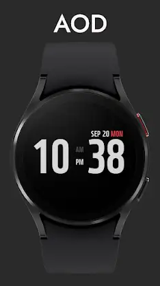JJ-Digital007M Watch Face screenshot 6
