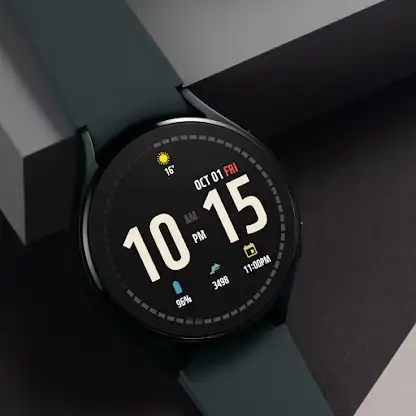 JJ-Digital007M Watch Face screenshot 3