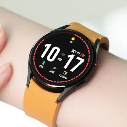 JJ-Digital007M Watch Face screenshot 1