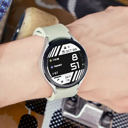 JJ-Digital008 Watch Face screenshot 5