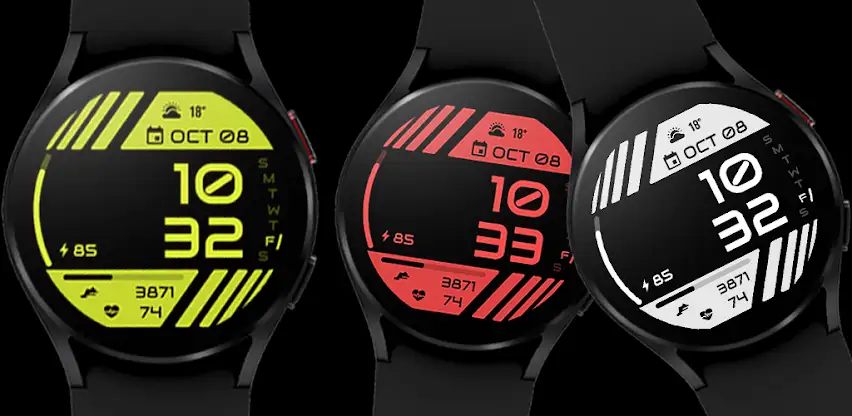 JJ-Digital008 Watch Face screenshot 3