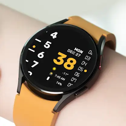 JJ-Digital009 Watch Face screenshot 4